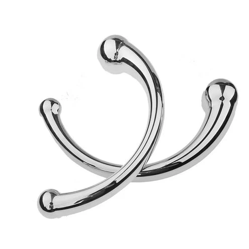 Anal Hooks Elegant Hook 5858 Stainless Anal Ended Double Steel 0911